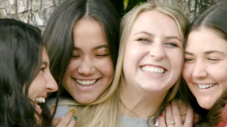 Smiling students