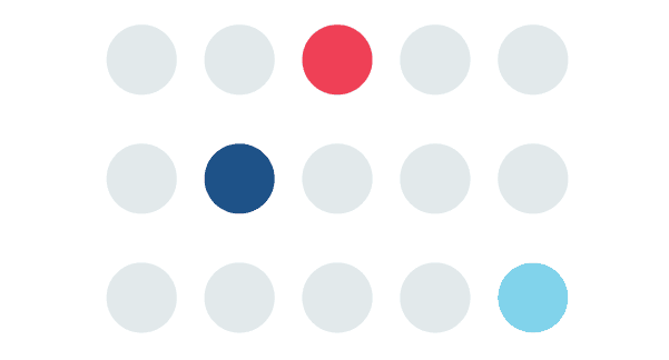 Color filled circles
