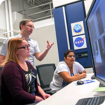 group of NASA researchers