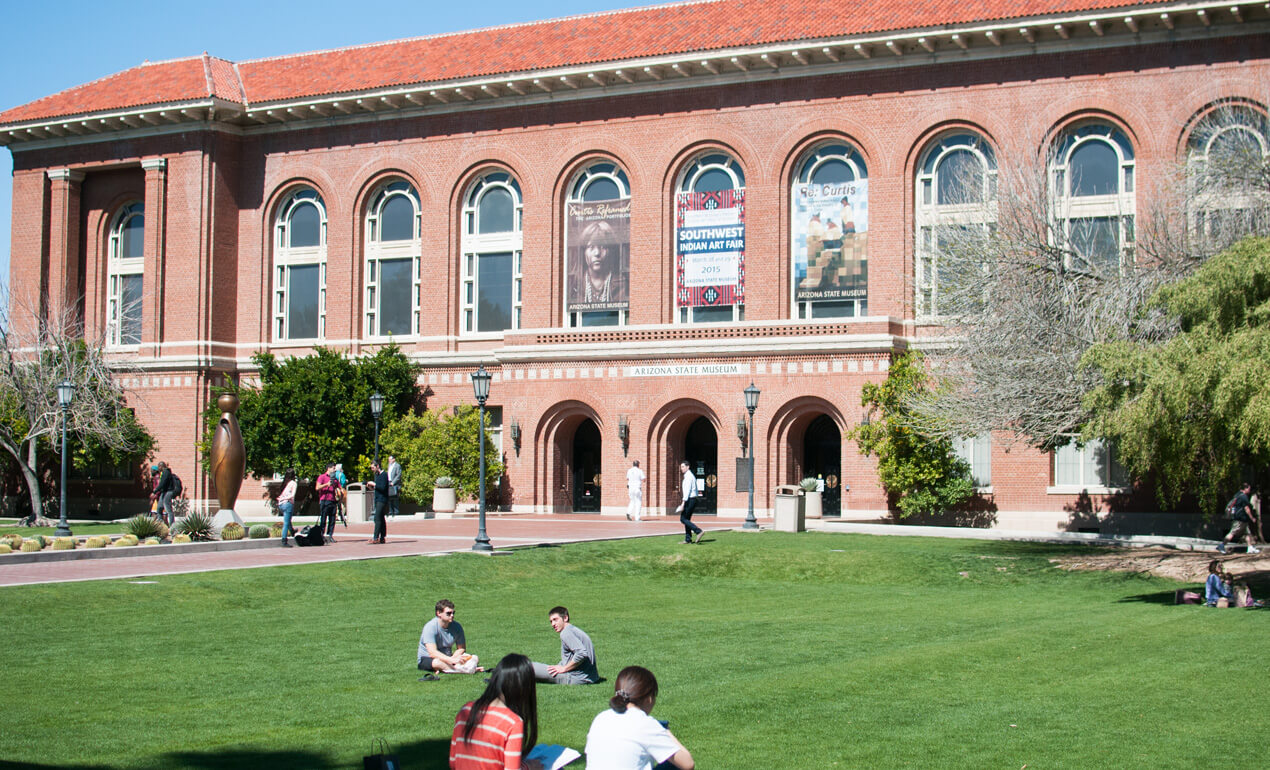 Campus at sunrise
