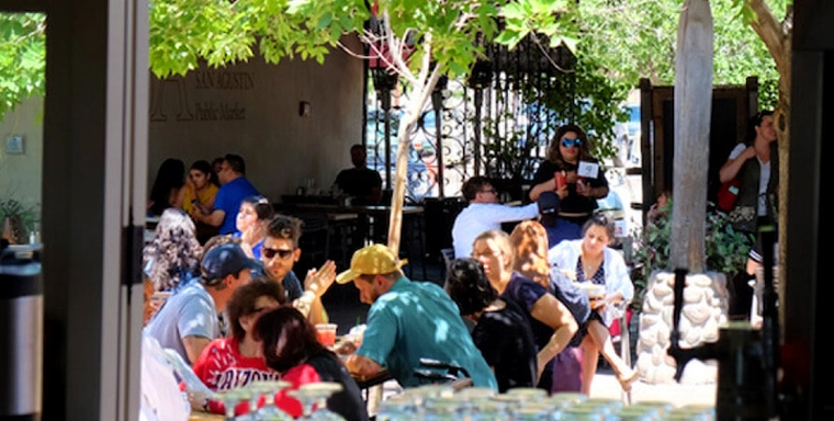 People enjoying the Park District in Tucson