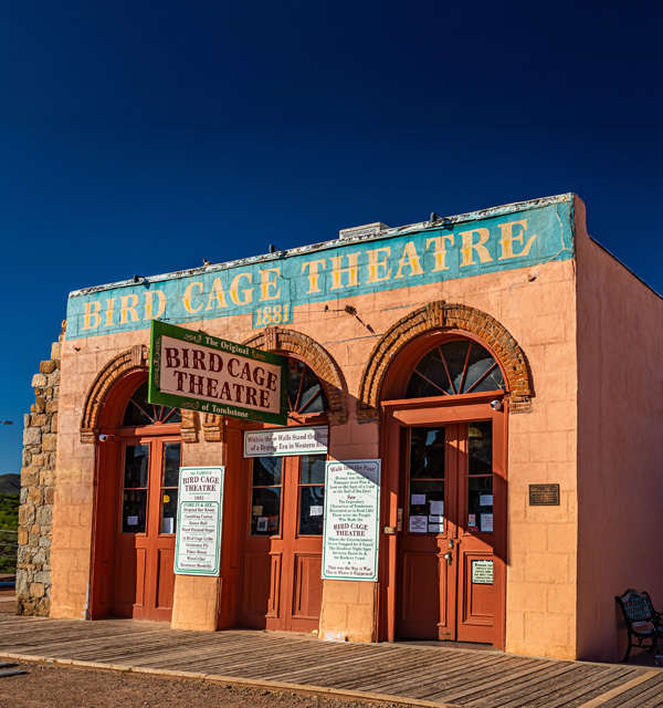 Bird Cage Theater in Tombstone, AZ