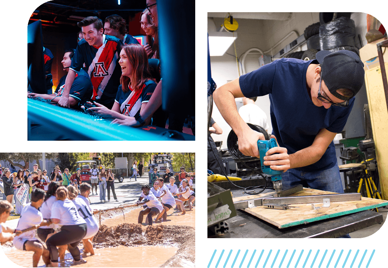 student collage