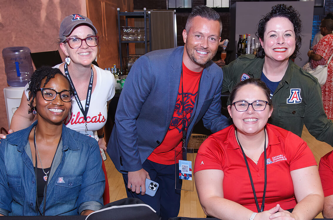 group of UA staff members