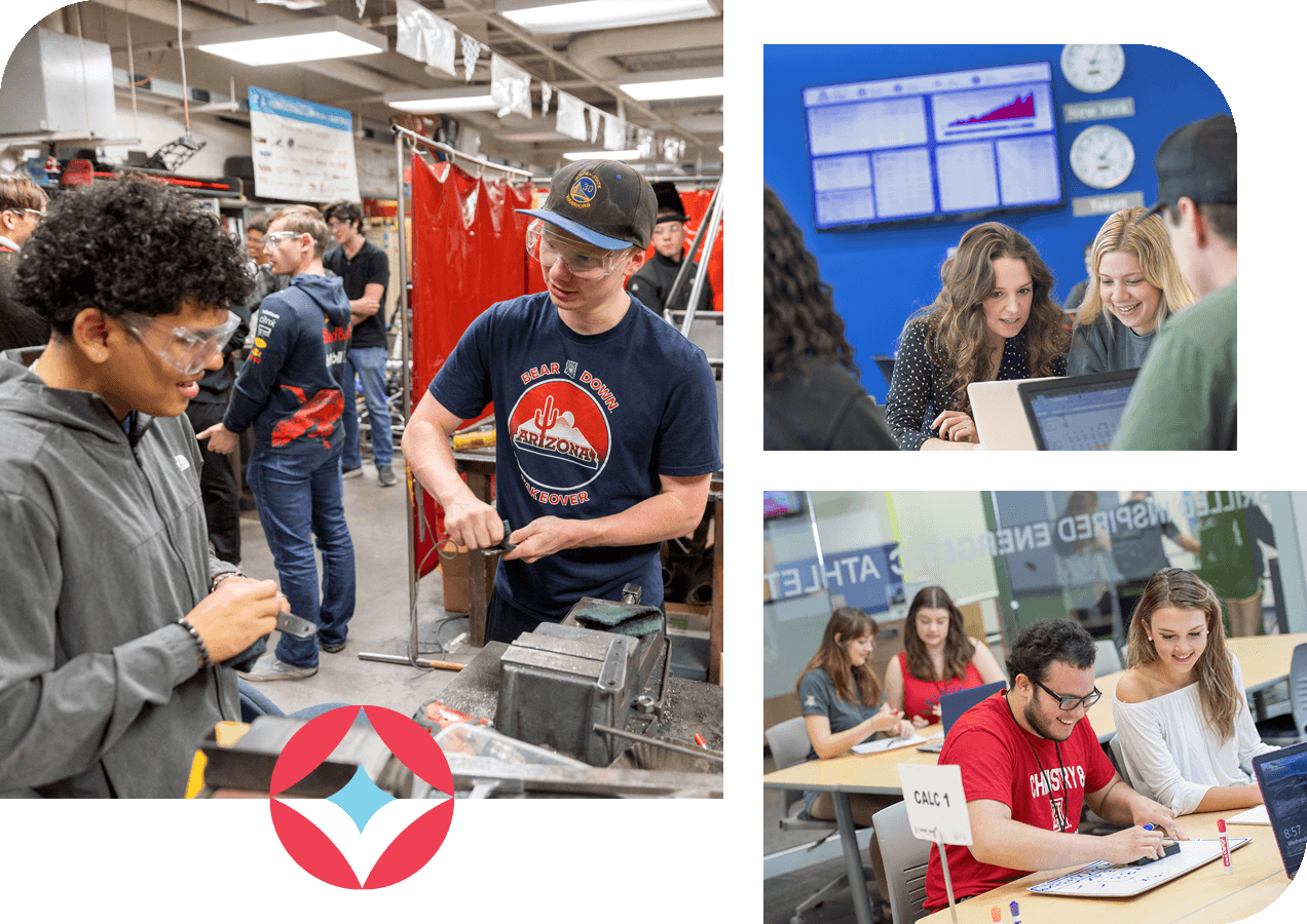 student collage