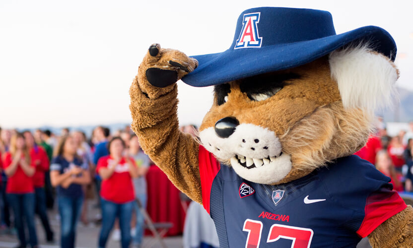 wilbur at an athletics event