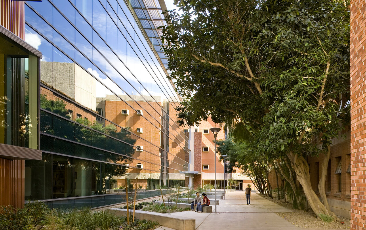 arboretum building on campus