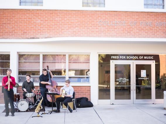 Fred Fox School of Music building