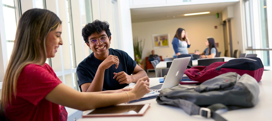 University of Arizona Students Collaborating on a Project