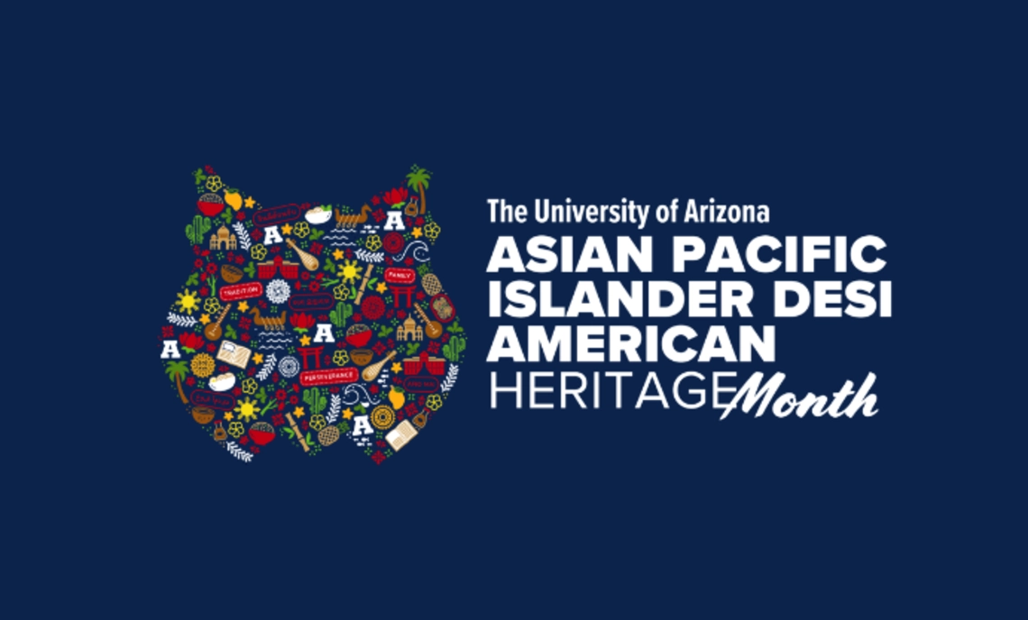 APIDA cultural logo with the University of Arizona wildcat silhouette
