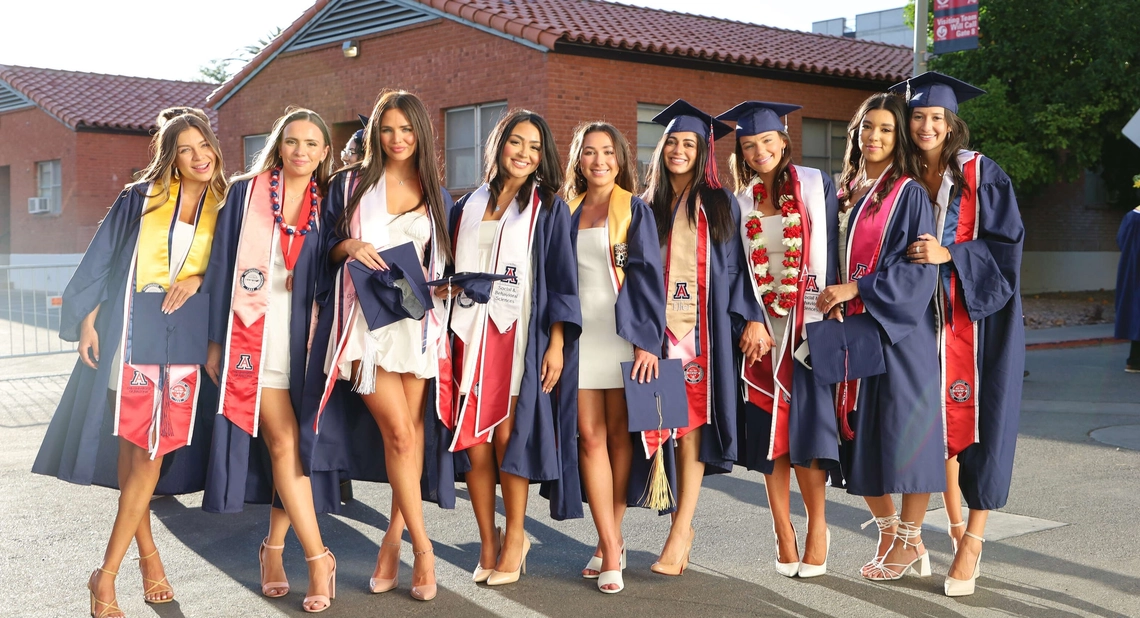 group of women students