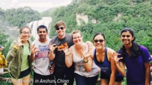 Students studying abroad